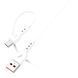 Кабель SkyDolphin S66T USB - USB Type-C (M/M), 1 м, White (SDUSB-000649) [611578], фото 2