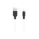 Кабель HOCO X21 USB to iP 2A, 1m, silicone, TPE connectors, Black+White (6957531071365) [804369], фото 1