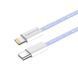 Кабель ColorWay Lightning + USB Type-C (M/M), 3.0 А, 1 м, Purple (CW-CBPDCL061-PU) [604168], фото 3
