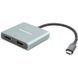 Адаптер Blueendless USB Type-C - 2xHDMI (M/F) Grey (CA913831) [604360], фото 1