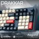 Клавіатура бездротова GamePro Asgard Drakkar Keychron Super Red Switch Blue (MK305BL) [616476], фото 6