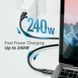 Кабель Edimax UC4 USB Type-C - USB Type-C (M/M), Thunderbolt 3, 0.5 м, Black (UC4-005TB) [603946], фото 6