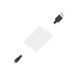 Кабель HOCO X21 USB to iP 2A, 1m, silicone, TPE connectors, Black+White (6957531071365) [804369], фото 4
