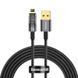 Кабель Baseus Explorer Series Auto Power-Off Fast Charging Data Cable USB to IP 2.4A 1m Black (CATS000401) [802334], фото 1