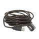 Кабель Cablexpert USB - USB V 2.0 (F/M), активний подовжувач, 5 м, чорний (UAE-01-5M) [603581], фото 1