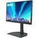 Монітор TFT 27" BenQ SW272Q, 2K IPS, 2хHDMI, DP, USB-C, HAS, USB-hub, MCR, Pivot, сірий (9H.LLPLB.QBE) [400488], фото 2