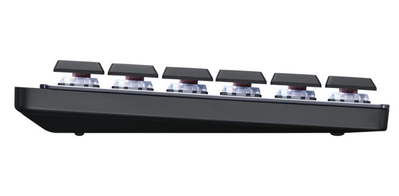 Клавіатура бездротова Logitech MX Mechanical Graphite Clicky (920-010759) [605947]