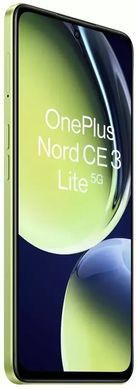 Смартфон OnePlus Nord CE 3 Lite 5G (CPH2465) 6.72" 8/128GB, 2SIM, 5000мА&bull;год, Pastel Lime (5011102565) [11228]