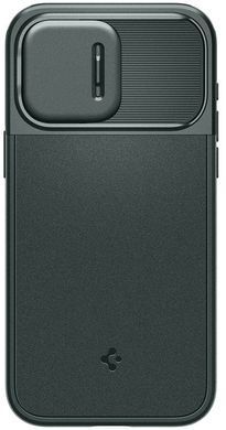 Чохол-накладка Spigen Optik Armor MagFit для Apple iPhone 15 Pro Max Abyss Green (ACS06600) [614575]