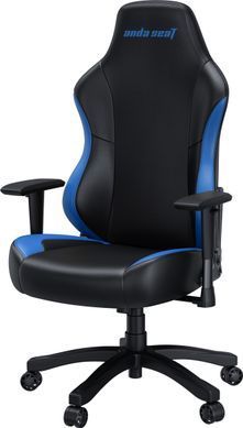 Крісло для геймерів Anda Seat Luna Size L PVC Black/Blue (AD18-48-BS-PV) [614517]