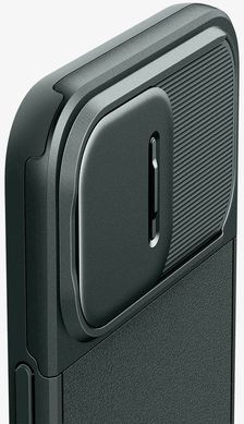 Чохол-накладка Spigen Optik Armor MagFit для Apple iPhone 15 Pro Max Abyss Green (ACS06600) [614575]