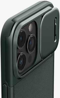 Чохол-накладка Spigen Optik Armor MagFit для Apple iPhone 15 Pro Max Abyss Green (ACS06600) [614575]