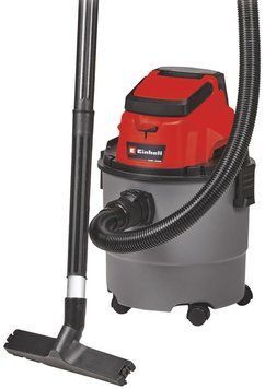 Пилосос професійний акумуляторний Einhell TC-VC 18/15 Li-Solo, PXC 18В, 8кПа, контейнер 15л, без АКБ та ЗП (2347145) [15600]
