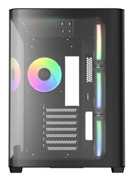 Корпус для комп'ютера IOTA C70 BK CURVE ARGB DIGITAL OCYPUS (IOTA-C70-BKD400CD-GL) [503738]