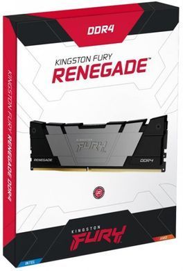 Модуль пам`яті DDR4 16GB/4000 Kingston Fury Renegade Black (KF440C19RB12/16) [606216]