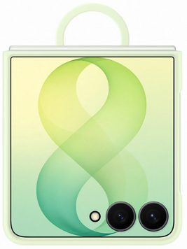 Чохол Samsung Flip 8 Silicone Ring Magnet Case Green (EF-EF776CGEGUA) [204744]