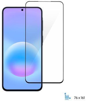 Захисне скло 2E для Samsung Galaxy A57 5G (A576), 2.5D FCFG, (1 Pack), чорна рамка (2E-G-A57-SMFCFG-BB) [114079]