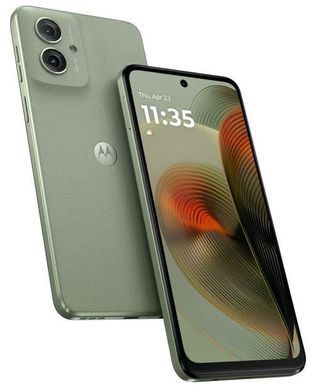 Мобільний телефон MOTO G55 8/256 SMOKYGREEN MOTOROLA (PB5U0010RS) [500401]