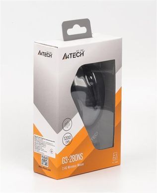 Миша бездротова A4Tech G3-280NS Glossy Grey (G3-280NS (Glossy grey)) [606560]