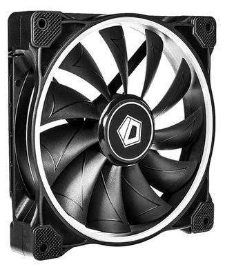 Вентилятор ID-Cooling (Single Pack), 140x140x25мм, 4-pin PWM, чорний (ZF-14025-ARGB) [608870]