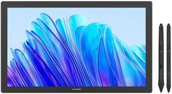Графічний монітор Huion 19" Kamvas Pro 19,4K USB-Cх2, 3.5 mini-jack, сірий темний (GT1902) [112580]