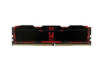Модуль пам`ятi DDR4 16GB/3200 Goodram Iridium X Black (IR-X3200D464L16/16G) [616896]