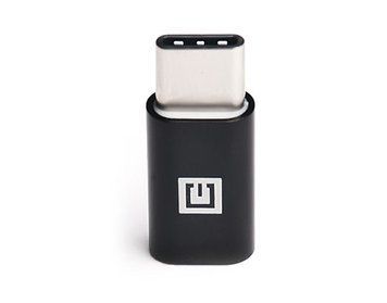 Адаптер REAL-EL micro USB - USB Type-C (F/M), Black (EL123500018) (DC_449232) [610987]