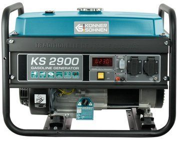 Генератор бензиновий Konner&Sohnen KS 2900, 230В, 2.9кВт, ручний стартер, 41.5кг (KS2900) [105947]