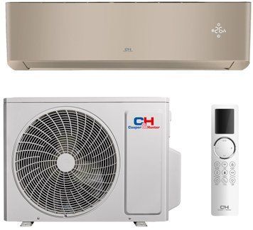 Кондиціонер Cooper&Hunter Supreme Continental 55м2 інвертор 18000BTU 5.3кВт A++/A+++ -25&deg;С Wi-Fi R32 золотий (CH-S18FTXAL2-GD) [12747]