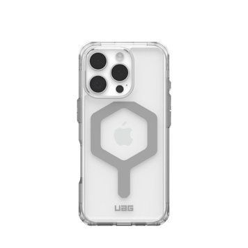 Чохол-накладка Urban Armor Gear Magsafe для Apple iPhone 16 Pro Plyo Ice/Silver (114480114333) [616752]