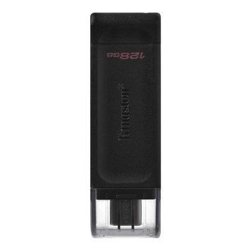 Флеш-накопичувач USB3.2 128GB Type-C Kingston DataTraveler 70 Black (DT70/128GB) [607195]