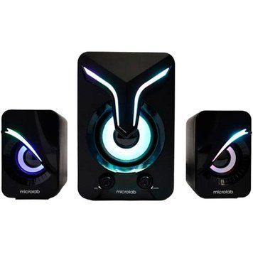 Акустична система 2.1 MICROLAB 11W, USB, LED, чорна (U-270) [404767]