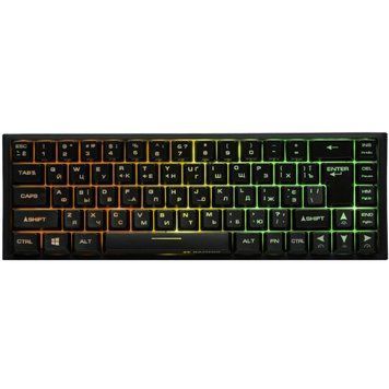 Клавіатура бездротова 2E Gaming KG360UBK RGB Black (2E-KG360UBK) [611539]