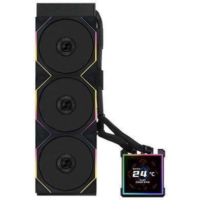 Система водяного охолодження Lian Li HydroShift II LCD-S 360TL Black (G89.GHS2LCDS36TB.00) [617742]