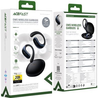 Навушники TWS Acefast FA005 ACEFIT SE black (6974316284789) [404462]