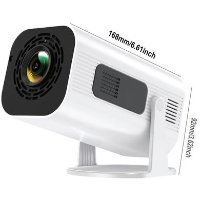 Проєктор H96 MAX HP330 LED LCD HD 170AL 16:9 H713 1G/8G Android 11.0 HDMI WiFi BT білий (H96 MAX_HP330) [405011]