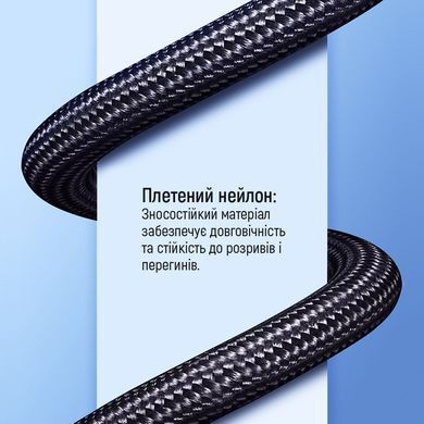 Кабель ColorWay USB Type-C + USB Type-C (M/M), 5.0 А, 1 м, Black (CW-CBPDCC062-BK) [604175]