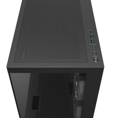 Корпус DeepCool CG380 3F Black без БЖ (R-CG380-BKAGM3-G) [618114]