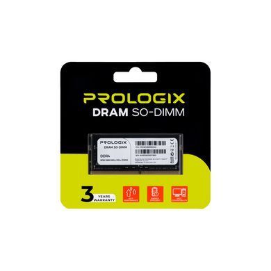 Модуль пам`ятi SO-DIMM DDR4 8GB/2666 Prologix (PRO8GB2666D4S) [608067]