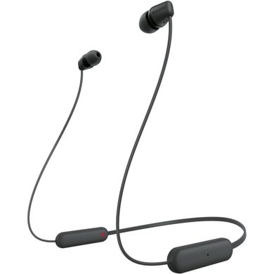 Sony Навушники WI-C100 In-ear IPX4 Wireless Чорний (WIC100B.CE7)