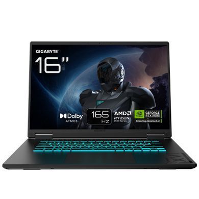Ноутбук Gigabyte Gaming A16 Black Steel (3VHK3UA893SD) [613069]