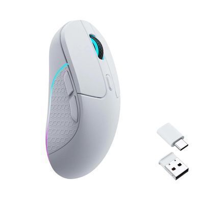 Миша Keychron M3 BT/WL/USB-A/USB-C, білий (M3-A3) [104182]