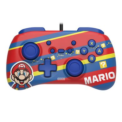 Hori Геймпад провідний Horipad Mini (Mario) для Nintendo Switch, Red/Blue (810050910835)