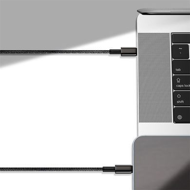 Кабель Baseus Tungsten Gold Fast Charging Data Cable Type-C to iP PD 20W 2m Black (CATLWJ-A01) [802550]