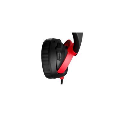 Гарнітура ігрова HyperX Cloud Mini, mini-jack/BT, 1.2м, чорний-червоний (7G8F1AA) [17452]