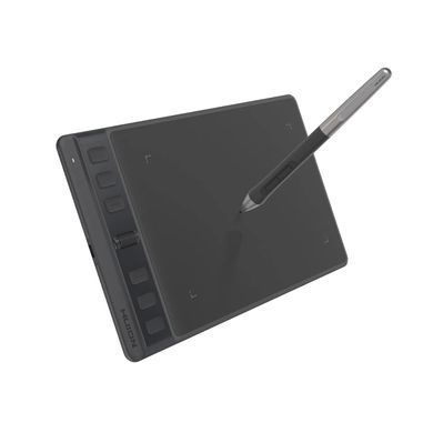 Графічний планшет Huion 6.3"x3.9", чорний (H641P) [104767]
