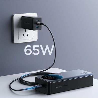 УМБ Joyroom 30000mAh 65W PD,QC3.0, USB-A, 2xUSB-C In/Out, Black (JR-PBF05) [402234]