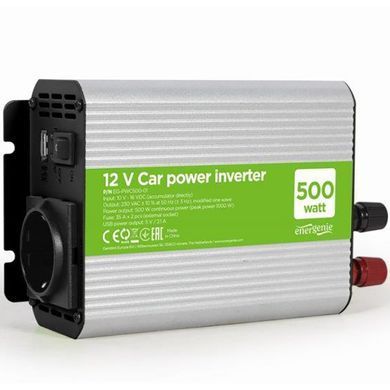Інвертор напруги EnerGenie 500W (EG-PWC500-01) [610909]