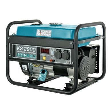 Генератор бензиновий Konner&Sohnen KS 2900, 230В, 2.9кВт, ручний стартер, 41.5кг (KS2900) [105947]