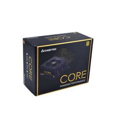БЖ 500W Chieftec CORE 120 mm, 80+ GOLD, Retail Box (BBS-500S) [402801]